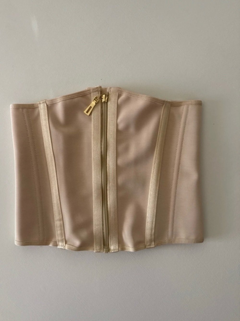 OtterBox Nude Beige Waist Cincher with Gold Zipper